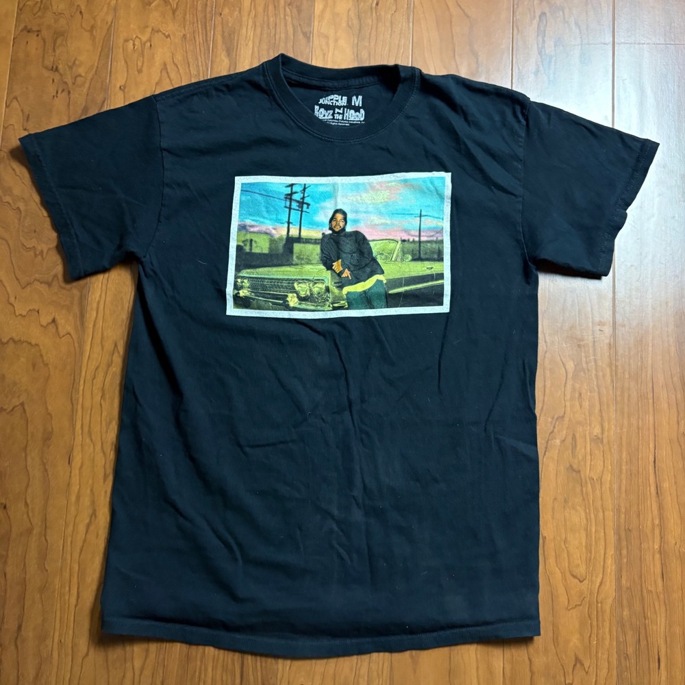 Ripple Junction Boyz N The Hood Ice Cube Graphic T-Shirt Black Medium Movie Tee